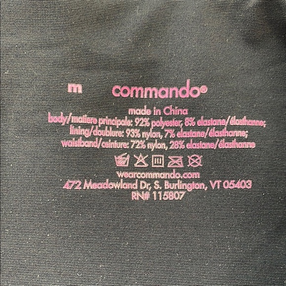 New Commando Black Sequin High Rise Legging Skinny Party Sparkle Sz M - Picture 6 of 9